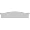 Ekena Millwork Eyebrow Architectural Grade PVC Pediment, 44"W x 10-1/2"H x 2-3/4"P PEDP044X105EYE00 - alternate 4